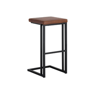 Boone Barstool - Black - Bravo Cognac