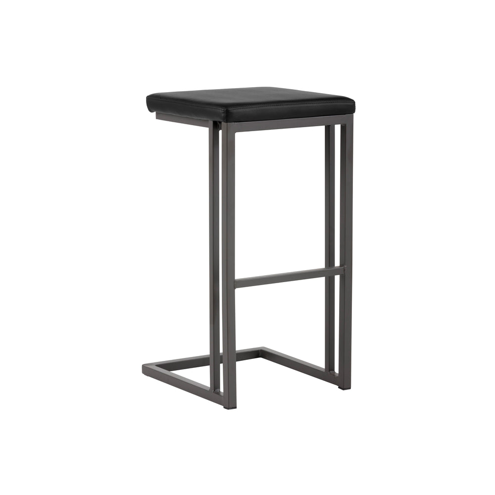 Boone Barstool - Grey - Onyx