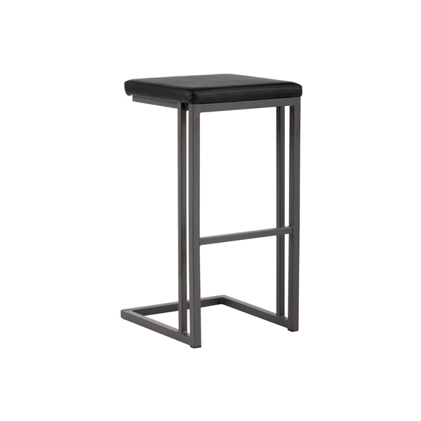 Boone Barstool - Grey - Onyx