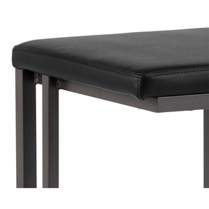 Boone Barstool - Grey - Onyx