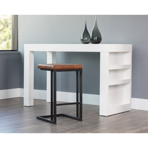 Boone Counter Stool - Black - Bravo Cognac