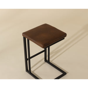Boone Counter Stool - Black - Bravo Cognac
