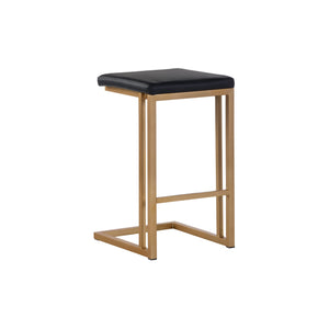 Boone Counter Stool - Champagne Gold - Onyx