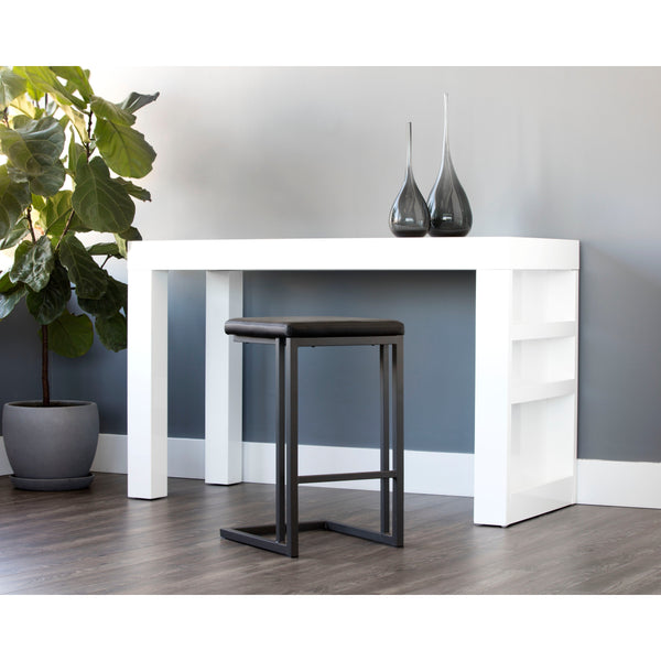 Boone Counter Stool - Grey - Onyx