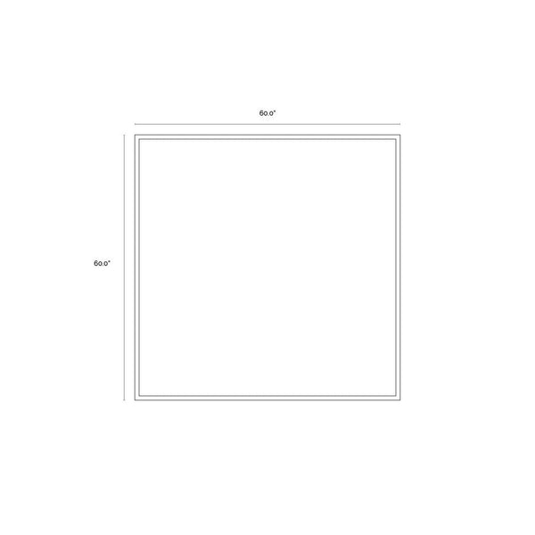 Breaking Barriers - 60" X 60" - Black Floater Frame