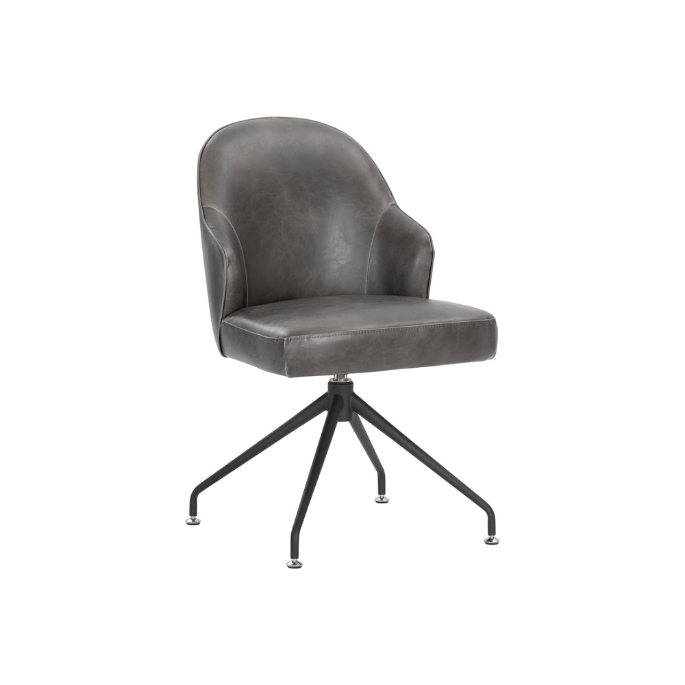 Bretta Swivel Dining Chair - Overcast Grey