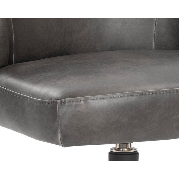 Bretta Swivel Dining Chair - Overcast Grey