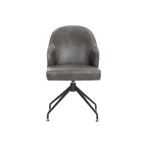 Bretta Swivel Dining Chair - Overcast Grey