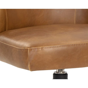 Bretta Swivel Dining Chair - Tobacco Tan
