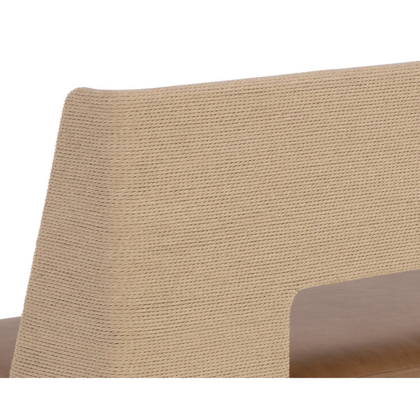 Brocco Banquette - Milliken Cognac