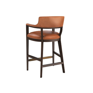 Brylea Barstool - Brown - Shalimar Tobacco Leather