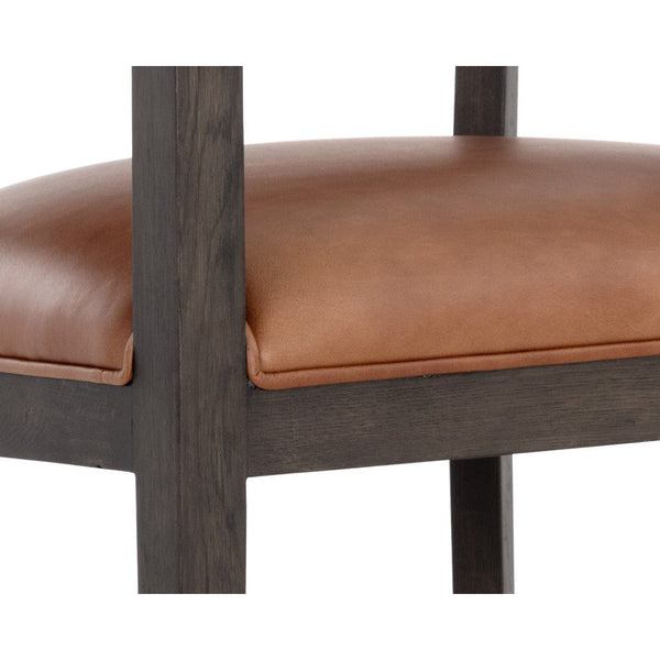 Brylea Counter Stool - Brown - Shalimar Tobacco Leather