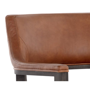 Brylea Counter Stool - Brown - Shalimar Tobacco Leather