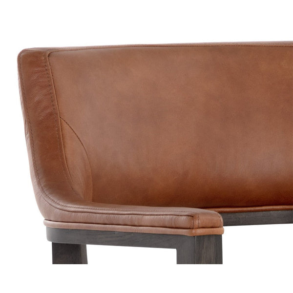 Brylea Counter Stool - Brown - Shalimar Tobacco Leather