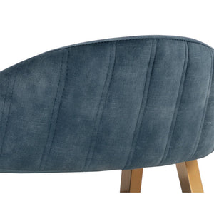 Burgos Dining Armchair - Nono Petrol