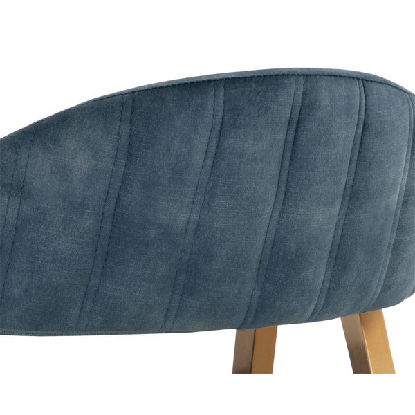 Burgos Dining Armchair - Nono Petrol