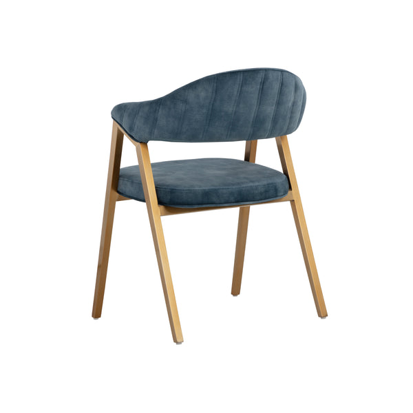 Burgos Dining Armchair - Nono Petrol