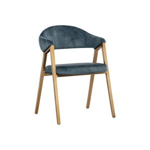 Burgos Dining Armchair - Nono Petrol