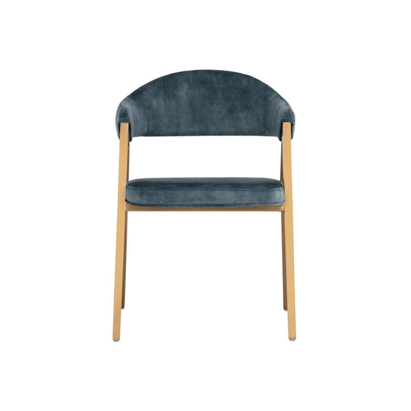 Burgos Dining Armchair - Nono Petrol