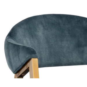 Burgos Dining Armchair - Nono Petrol