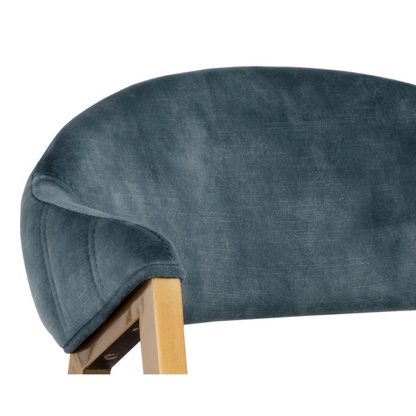 Burgos Dining Armchair - Nono Petrol