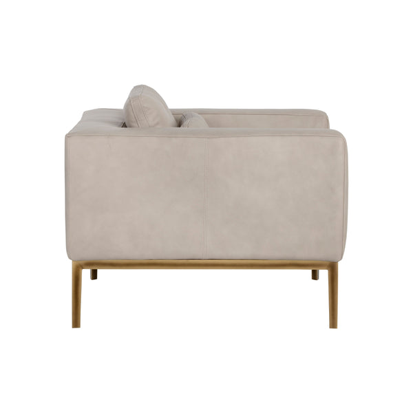 Burr Armchair - Bali Bone Leather