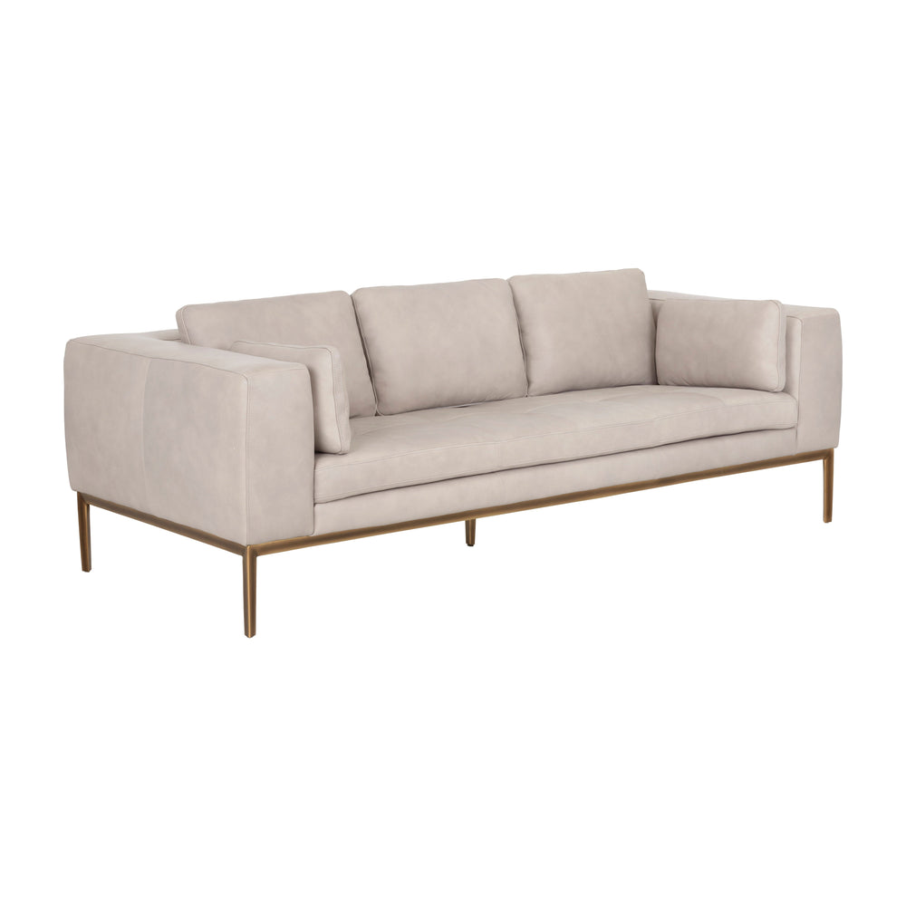 Burr Sofa - Bali Bone Leather