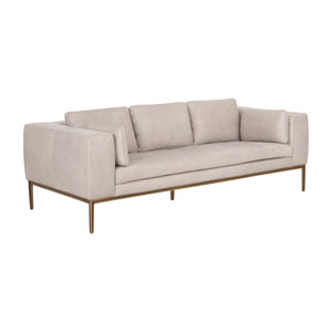 Burr Sofa - Bali Bone Leather