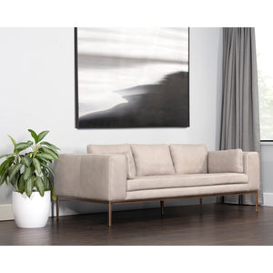 Burr Sofa - Bali Bone Leather