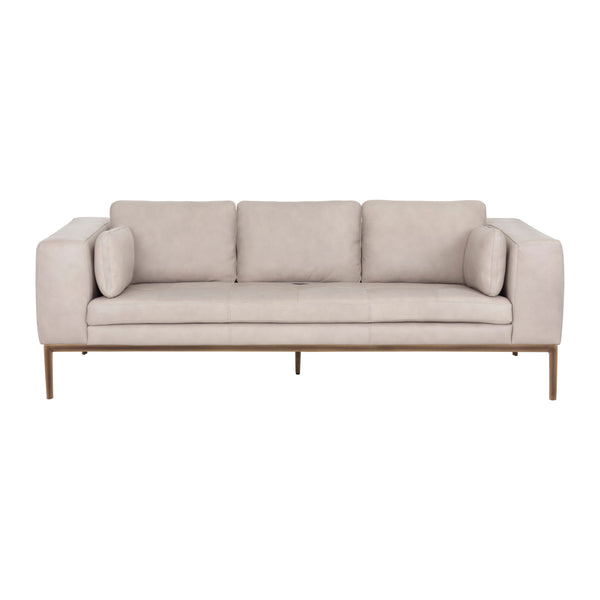 Burr Sofa - Bali Bone Leather