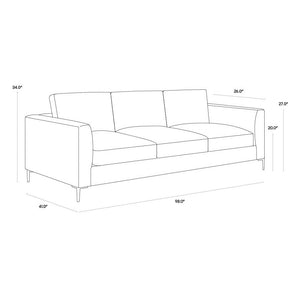 Byward Sofa - Liv Wicker