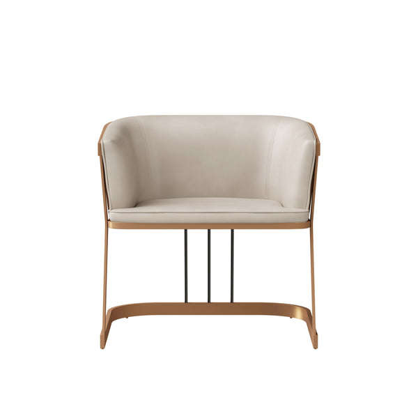 Caily Lounge Chair - Bravo Cream