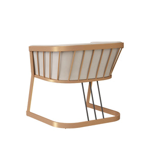 Caily Lounge Chair - Bravo Cream