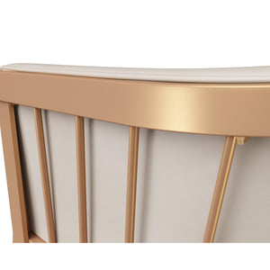 Caily Lounge Chair - Bravo Cream