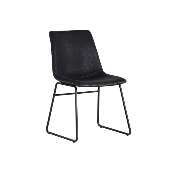 Cal Dining Chair - Antique Black