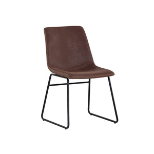Cal Dining Chair - Antique Brown