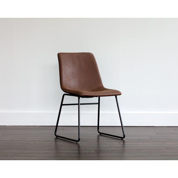 Cal Dining Chair - Antique Brown