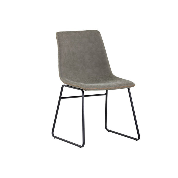 Cal Dining Chair - Antique Grey