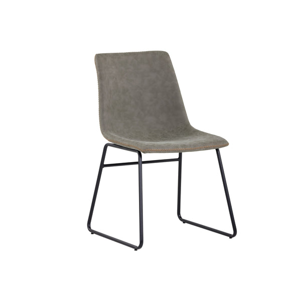Cal Dining Chair - Antique Grey