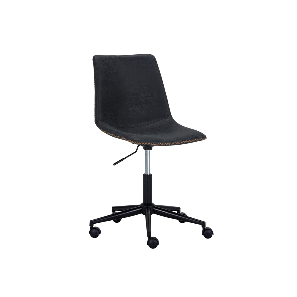 Cal Office Chair - Antique Black
