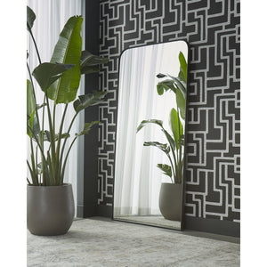 Calabasas Floor Mirror - Black