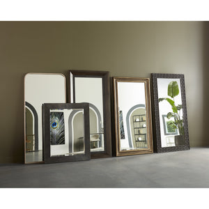 Calabasas Floor Mirror - Brass