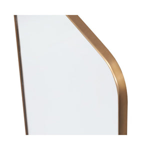 Calabasas Floor Mirror - Brass