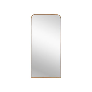 Calabasas Floor Mirror - Brass