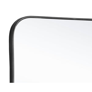 Calabasas Wall Mirror - Black
