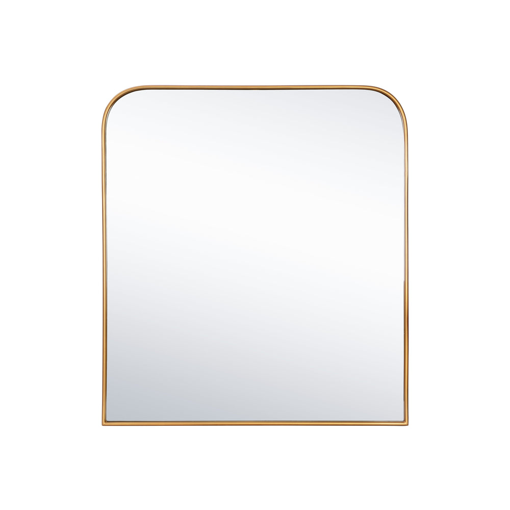 Calabasas Wall Mirror - Brass