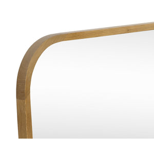 Calabasas Wall Mirror - Rustic Oak