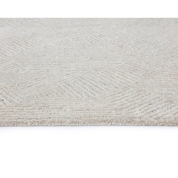 Calais Hand Tufted Rug - Oatmeal / Grey - 6' X 9'