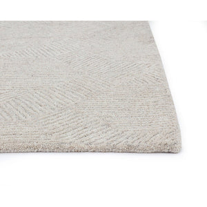 Calais Hand Tufted Rug - Oatmeal / Grey - 6' X 9'