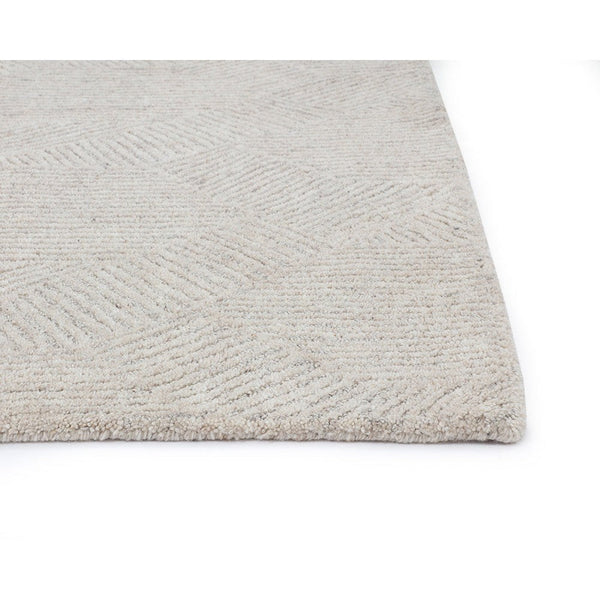 Calais Hand Tufted Rug - Oatmeal / Grey - 6' X 9'